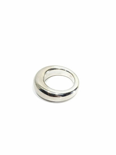 Bague 52 Chaumet - Bague jonc en or gris 18 carats 58 Facettes