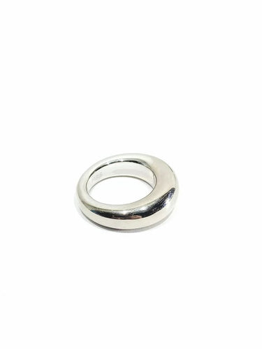 Bague 52 Chaumet - Bague jonc en or gris 18 carats 58 Facettes