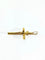 Pendentif Pendentif crucifix INRI en or jaune 18 carats 58 Facettes