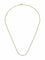 Collier Chaîne maille forçat 50 cm en or jaune 18 carats 58 Facettes