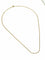 Collier Chaîne maille forçat 50 cm en or jaune 18 carats 58 Facettes