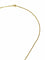 Collier Chaîne maille forçat 50 cm en or jaune 18 carats 58 Facettes