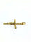 Pendentif Pendentif crucifix en or jaune 18 carats 58 Facettes