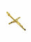 Pendentif Pendentif crucifix en or jaune 18 carats 58 Facettes