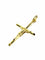Pendentif Pendentif crucifix en or jaune 18 carats 58 Facettes