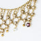 Collier Collier draperie ancien en or jaune 18 carats, saphirs, rubis et perles 58 Facettes 15-168
