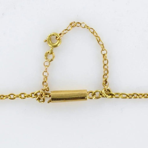 Collier Collier draperie ancien en or jaune 18 carats, saphirs, rubis et perles 58 Facettes 15-168
