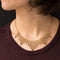 Collier Collier draperie ancien en or jaune 18 carats, saphirs, rubis et perles 58 Facettes 15-168