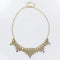 Collier Collier draperie ancien en or jaune 18 carats, saphirs, rubis et perles 58 Facettes 15-168