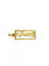 Pendentif Médaille ange ajourée en or champagne 18 carats 58 Facettes