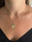 Pendentif Emile Dropsy – Médaille Vierge en or jaune 18 carats 58 Facettes