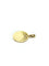 Pendentif Emile Dropsy – Médaille Vierge en or jaune 18 carats 58 Facettes