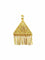 Pendentif Pendentif filigrané en or champagne 18 carats 58 Facettes