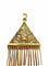 Pendentif Pendentif filigrané en or champagne 18 carats 58 Facettes