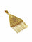 Pendentif Pendentif filigrané en or champagne 18 carats 58 Facettes