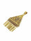 Pendentif Pendentif filigrané en or champagne 18 carats 58 Facettes