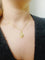 Pendentif Pendentif en or jaune 18 carats avec perle et grenat 58 Facettes