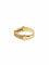 Bague 48.5 Bague alliance en or champagne et diamants 58 Facettes