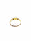 Bague 51 Bague ancienne en or rose 18 carats avec perle et diamants 58 Facettes