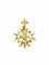 Pendentif Croix huguenote - Pendentif en or rose 18 carats avec Saint-Esprit 58 Facettes