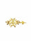 Pendentif Croix huguenote - Pendentif en or rose 18 carats avec Saint-Esprit 58 Facettes