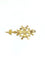 Pendentif Croix huguenote - Pendentif en or rose 18 carats avec Saint-Esprit 58 Facettes