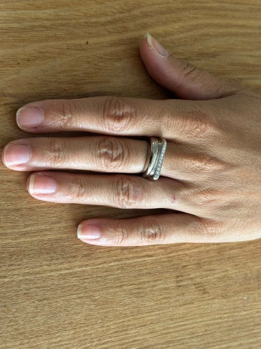 Bague 56 Fred Success - Bague en or blanc et diamants 58 Facettes