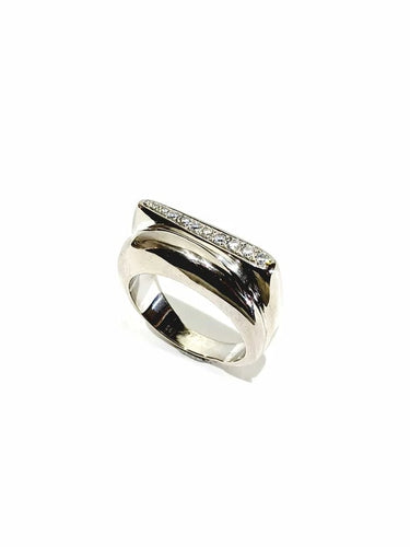 Bague 56 Fred Success - Bague en or blanc et diamants 58 Facettes