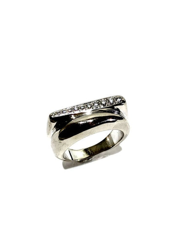 Bague 56 Fred Success - Bague en or blanc et diamants 58 Facettes
