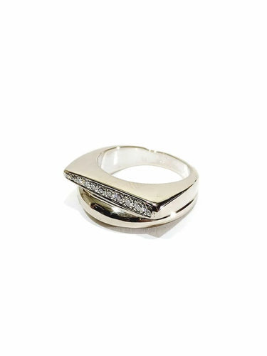Bague 56 Fred Success - Bague en or blanc et diamants 58 Facettes