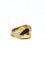 Bague 50.5 Bague chevalière monogrammée H en or rose 18 carats 58 Facettes 949551