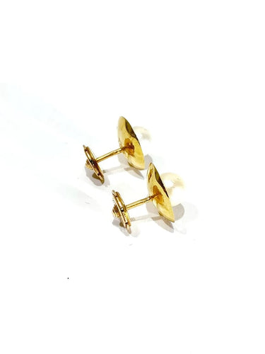 Boucles d'oreilles Boucles d’oreilles en or jaune 18 carats et perles 58 Facettes