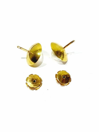 Boucles d'oreilles Boucles d’oreilles en or jaune 18 carats et perles 58 Facettes