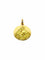 Pendentif Médaille Saint Antoine - Pendentif en or rose et or jaune 18 ct 58 Facettes