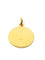 Pendentif Médaille Saint Antoine - Pendentif en or rose et or jaune 18 ct 58 Facettes