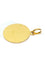 Pendentif Médaille Saint Antoine - Pendentif en or rose et or jaune 18 ct 58 Facettes