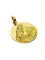 Pendentif Médaille Saint Antoine - Pendentif en or rose et or jaune 18 ct 58 Facettes