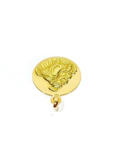 Pendentif Médaille Saint Antoine - Pendentif en or rose et or jaune 18 ct 58 Facettes