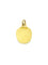 Pendentif Médaille de baptême Christ en or jaune 18 carats 58 Facettes