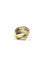 Bague 51 Bague en or jaune 18 carats et diamants taille brillant 58 Facettes