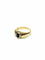 Bague 54.5 Bague en or jaune 18 carats avec diamants et saphir 58 Facettes