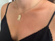 Pendentif Médaille Vierge Marie - Pendentif en or rose 18 carats 58 Facettes