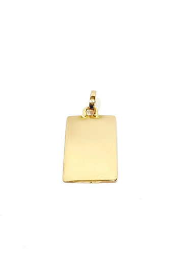 Pendentif Médaille Vierge Marie - Pendentif en or rose 18 carats 58 Facettes