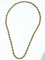 Collier Chaîne maille grains de café en or jaune 18 carats 58 Facettes
