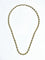 Collier Chaîne maille grains de café en or jaune 18 carats 58 Facettes