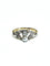 Bague 59 Bague Art nouveau en or jaune et blanc 18 carats, diamants et perle 58 Facettes