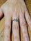 Bague 59 Bague Art nouveau en or jaune et blanc 18 carats, diamants et perle 58 Facettes