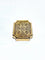 Pendentif Pendentif en or rose 18 carats ciselé 58 Facettes
