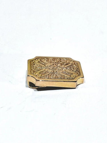 Pendentif Pendentif en or rose 18 carats ciselé 58 Facettes