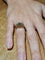 Bague 51 Bague Art nouveau en or jaune 18 carats et diamant 58 Facettes
